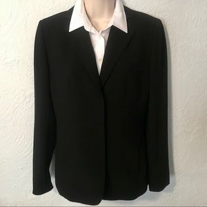 Ann Taylor Black Classic Blazer Size 2 Workwear